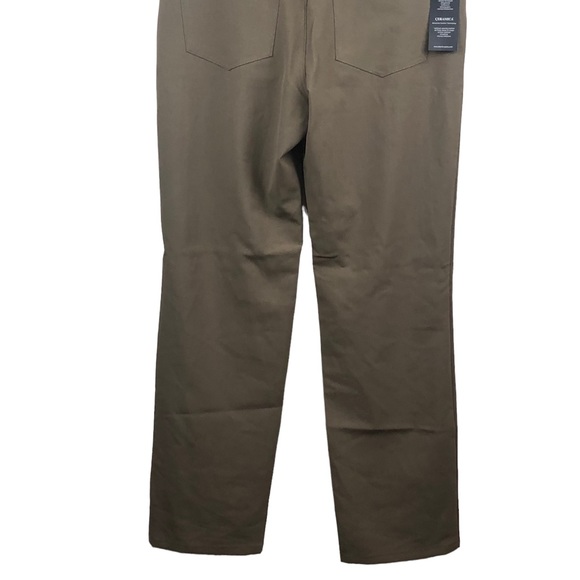 Alberto Tom Pants Straight Leg Comfort Fit Camel Brown EU Size 52 NEW - Picture 9 of 13